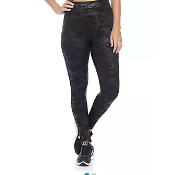 SPANX Pants - SPANX®
Faux Leather Camo Leggings Women's Black Camouflage Leggings